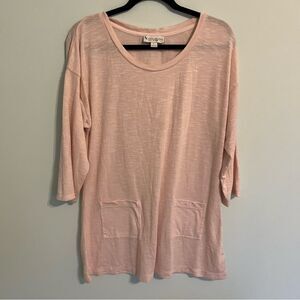 Koolaburra by UGG (size: Large) Pink-colored long-sleeved shirt/dress